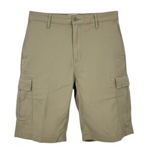 Levi's Mens Carrier Cargo Shorts Khaki Big Tall Size 52 NEW Ripstop